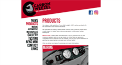 Desktop Screenshot of carbonweezel.co.uk